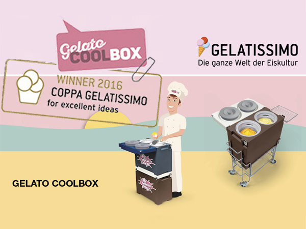 Coppa Gelatissimo Award a Gelato Coolbox | 2016